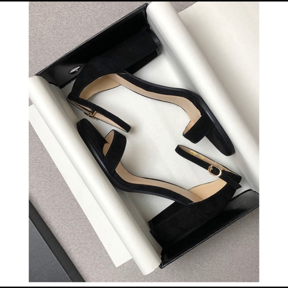 Stuart Weitzman style  Aldo ankle-strap sandals